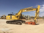 Side of used Komatsu Excavator